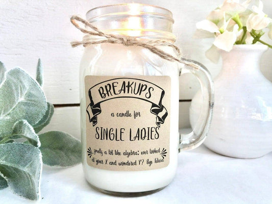 Funny Breakup Candle | Break up Gift | Natural Soy Candle Thegiftgalashop 