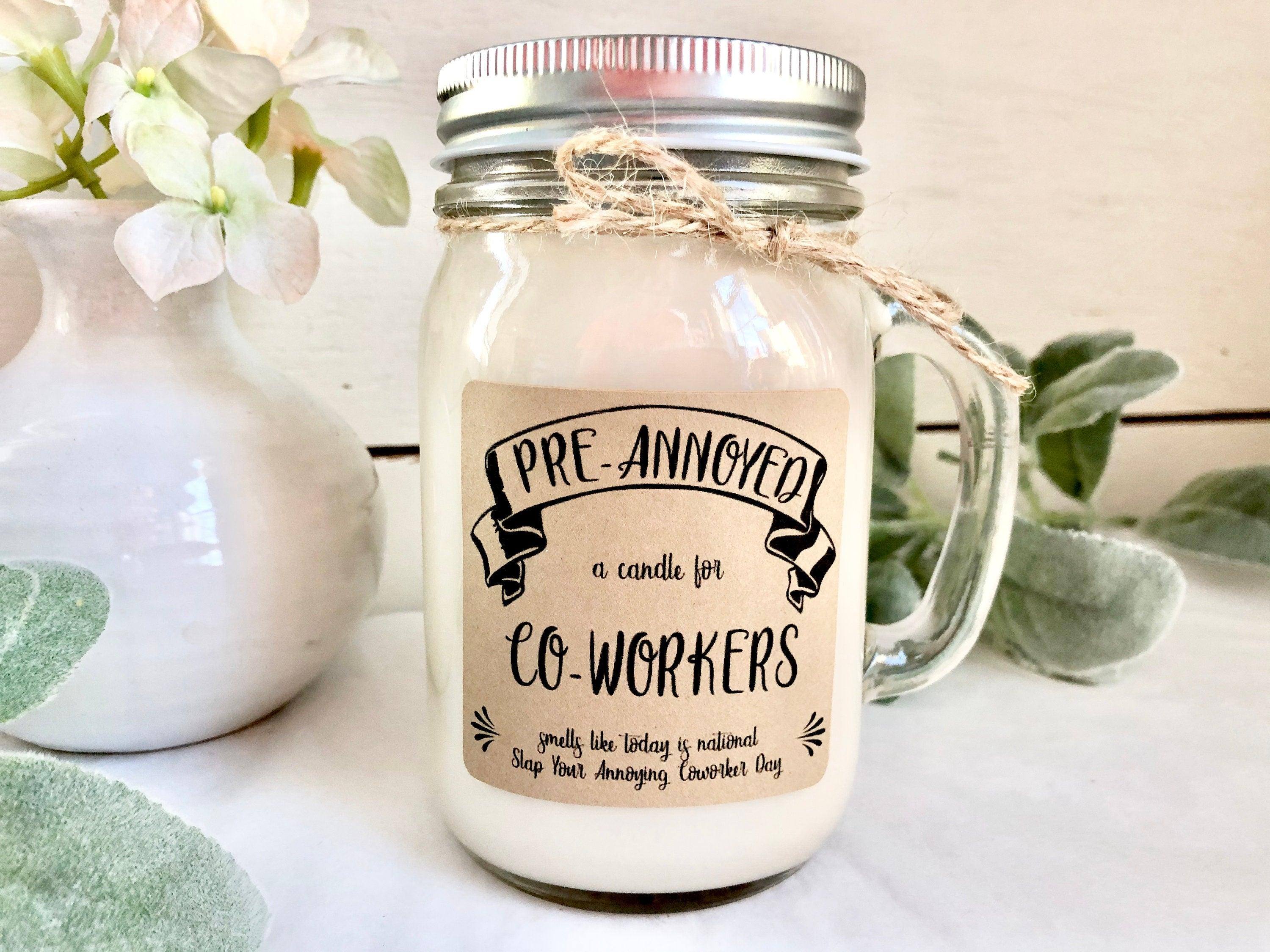 Funny Coworker Candle Gift | Annoying Coworker Gift