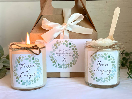 Grateful & Thankful Gift Box | Appreciation Spa Gift Set Thegiftgalashop