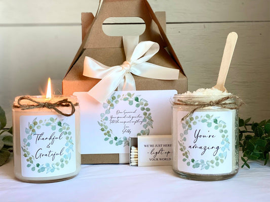 Grateful & Thankful Gift Box | Appreciation Spa Gift Set Thegiftgalashop