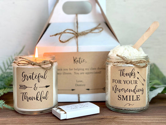 Grateful & Thankful Gift Box | Appreciation Spa Gift Set Thegiftgalashop
