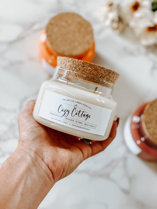 Harvest Apothecary Soy Candle | Fall Colored Candle | Double Wick Toxin Free Candle Thegiftgalashop