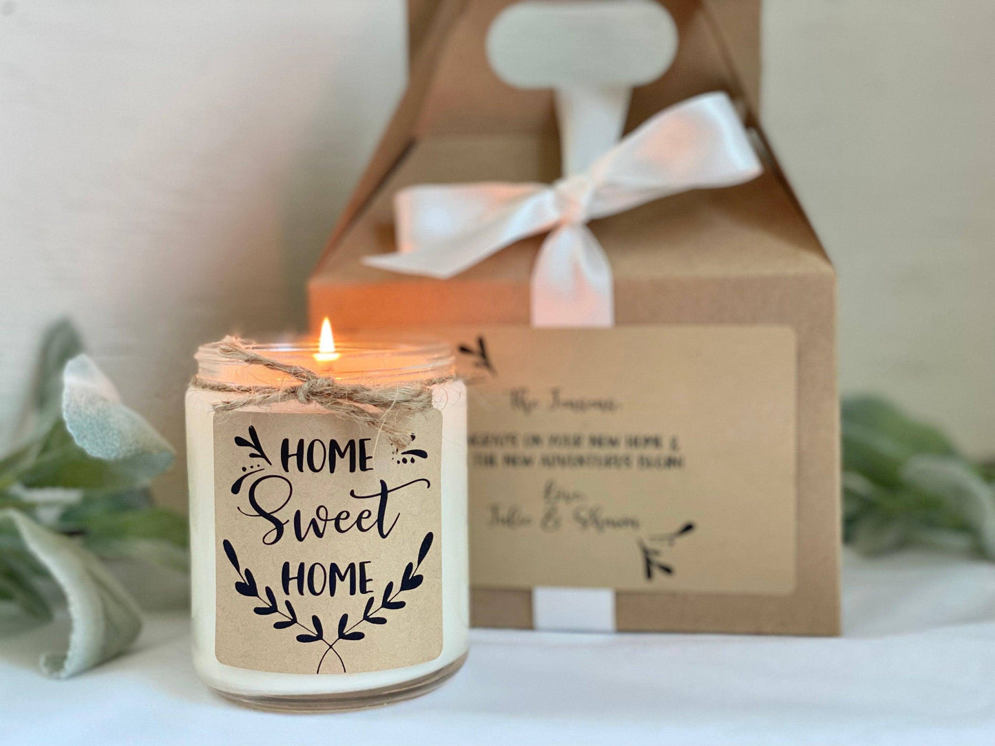 Housewarming Gift Box | Housewarming Candle | Realtor Closing Gift Thegiftgalashop 