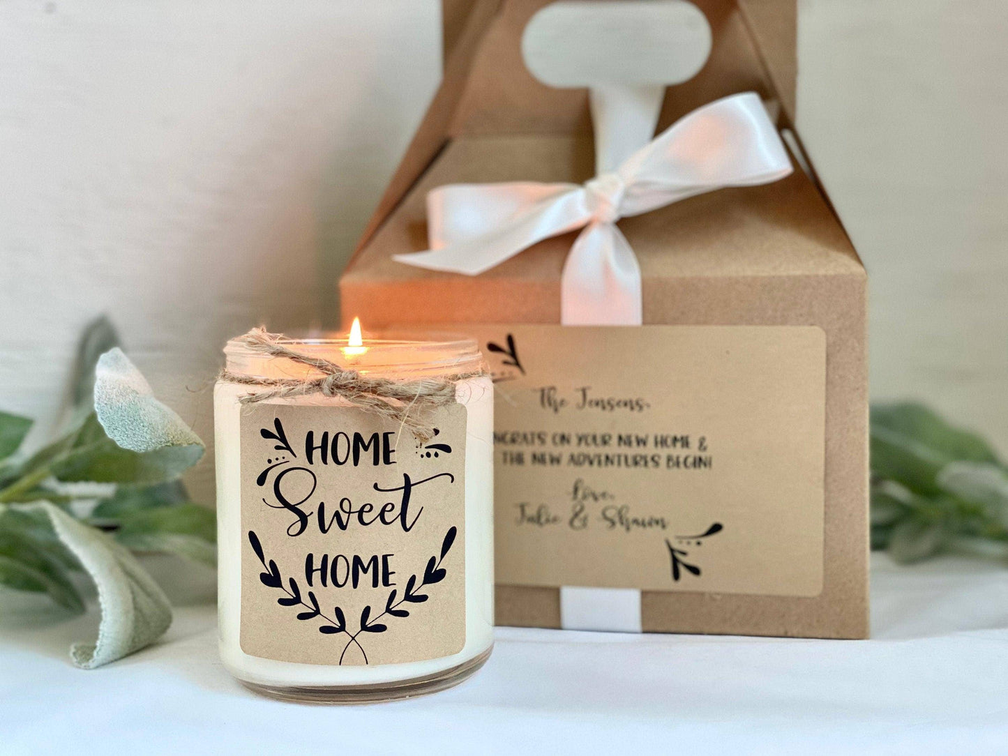 Housewarming Gift Box | Housewarming Candle | Realtor Closing Gift Thegiftgalashop 