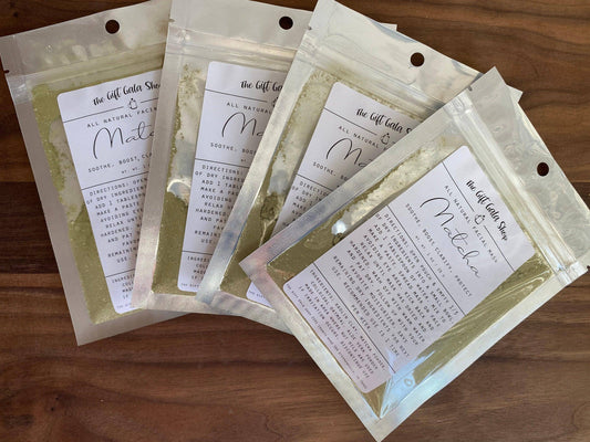 Matcha Facial Mask | Natural Facial Clay Mask Thegiftgalashop 