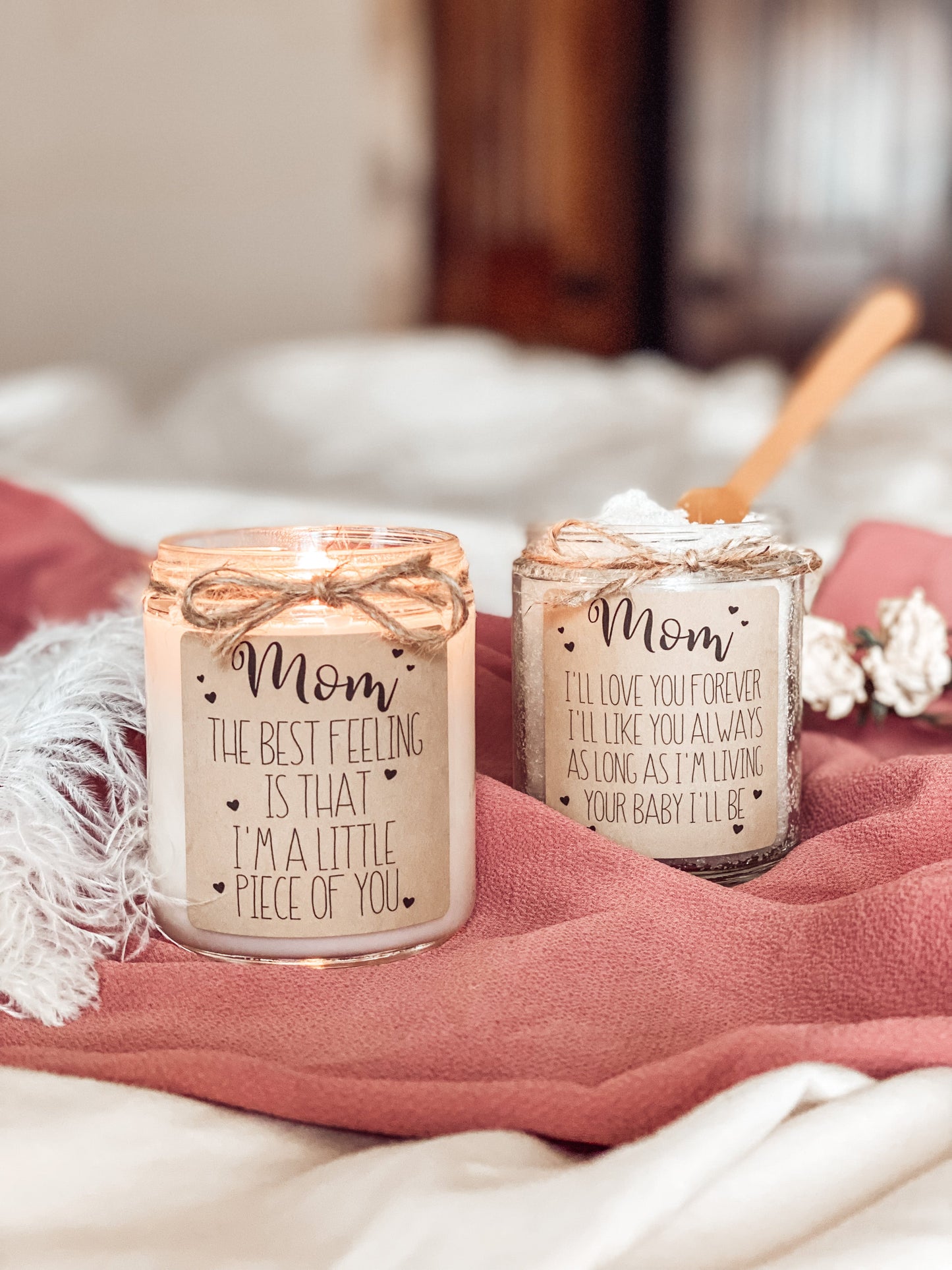 Scented Candles Mom Gift Set - Hot Mama, Sugar Mama