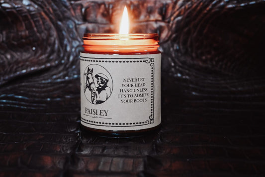 “Paisley” Heritage Collection Soy candle Thegiftgalashop