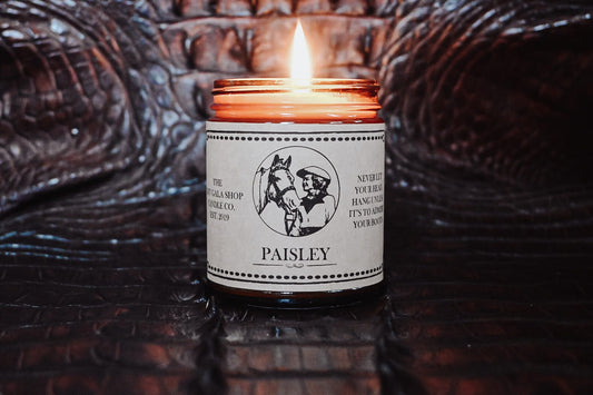 “Paisley” Heritage Collection Soy candle Thegiftgalashop