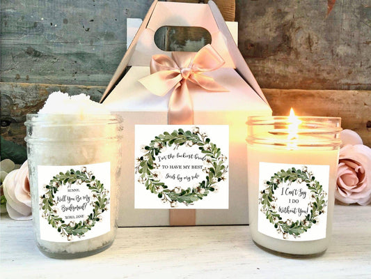 Personalized Bridesmaid Gift Box | Matron of Honor Proposal Gift Thegiftgalashop