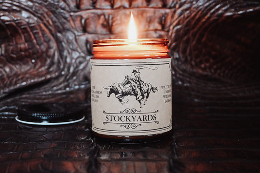 “Stockyards” Heritage Collection Soy candle Thegiftgalashop 