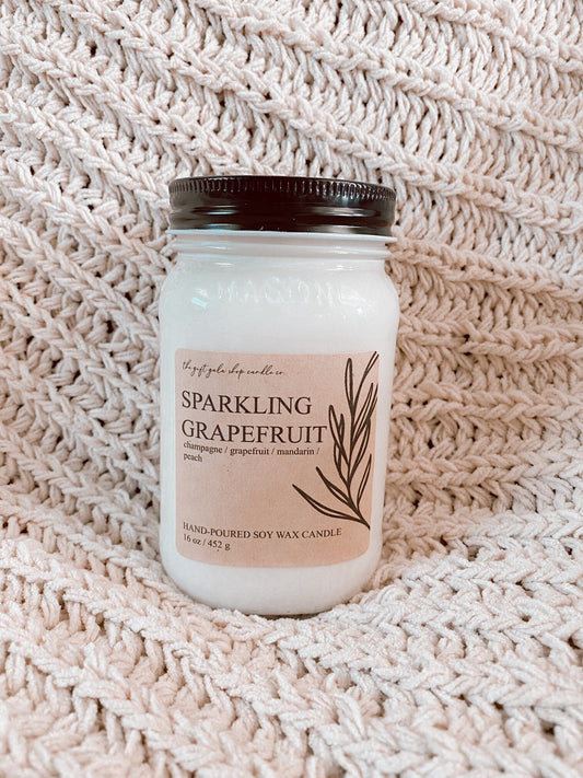 Summer Soy Candles | Hand Poured Mason Jar Candle Thegiftgalashop 