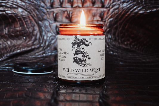 “Wild Wild West” Heritage Collection Soy candle Thegiftgalashop