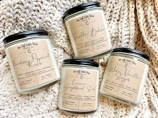 Winter Soy Candles | Choose Scent Thegiftgalashop