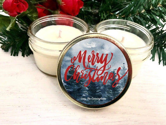Woodland Christmas Candle Gifts | Bulk Gifts for Holidays candle favors Thegiftgalashop 