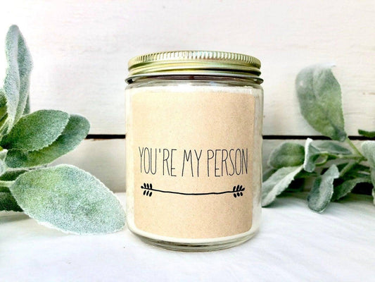 You're My Person Candle | Greys Anatomy Gift | Best Friend Gift Candle Thegiftgalashop